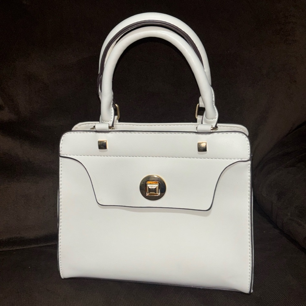 White purse